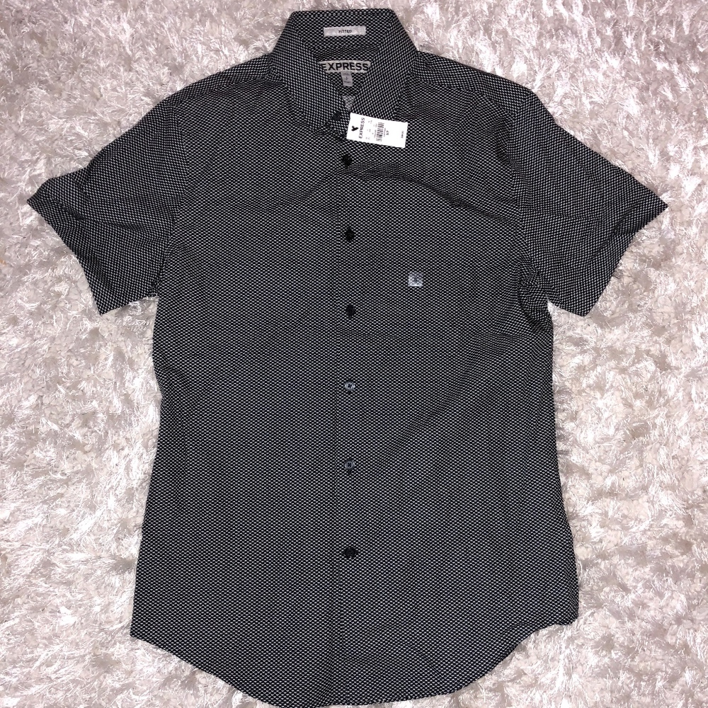Patterned Short Sleeve Shirt